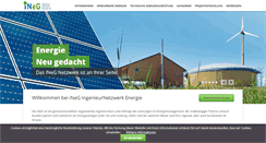 Desktop Screenshot of ineg-energie.de