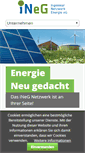 Mobile Screenshot of ineg-energie.de